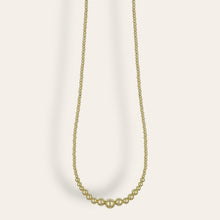 Load image into Gallery viewer, Graduated Gold Filled Beaded Necklace
