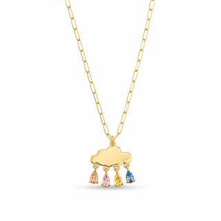 Nuvola CZ Drop Necklace