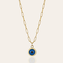 Load image into Gallery viewer, Evil Eye Necklace Gold

