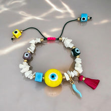 Load image into Gallery viewer, Protected, Blessed &amp; Unstoppable – Evil Eye &amp; Cornicello Bracelet
