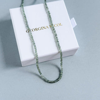 Green Sapphire Necklace