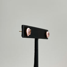 Load image into Gallery viewer, Pink Enamel Drop Earrings
