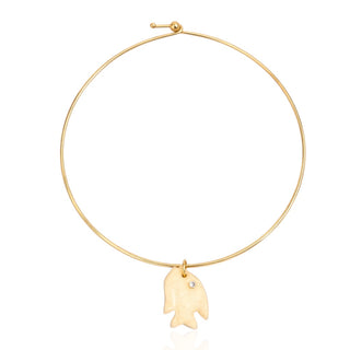 Prosperity & Abundance Topaz Fish Choker