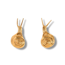 Load image into Gallery viewer, Snail Earrings
