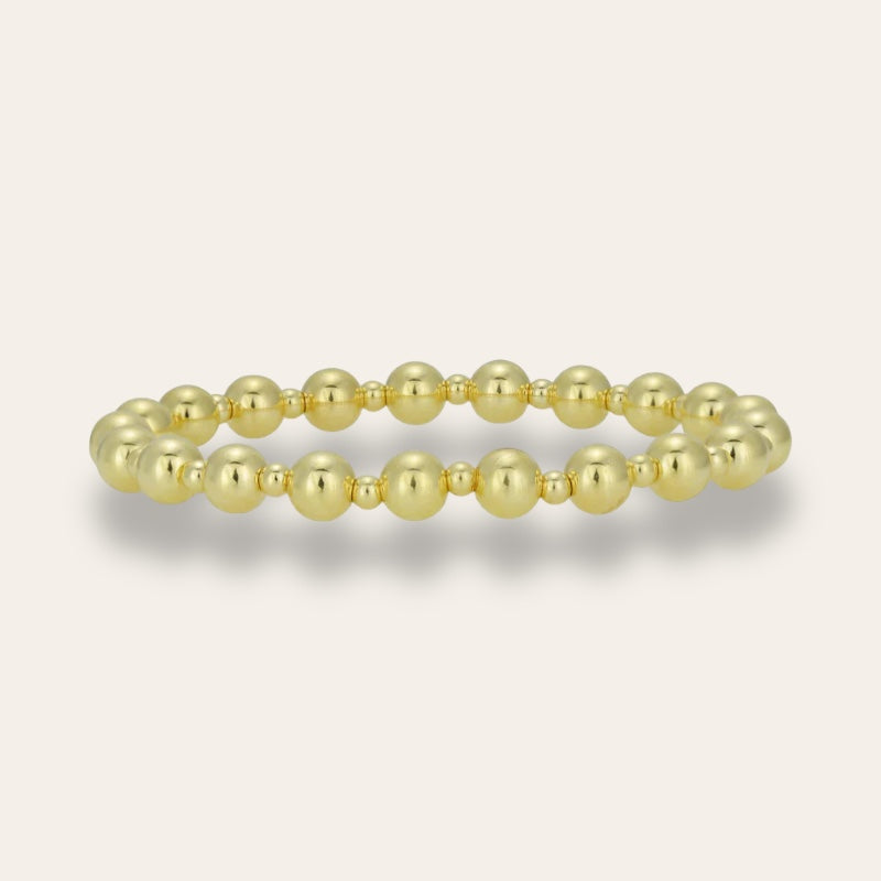 Mix Gold Ball Bracelet