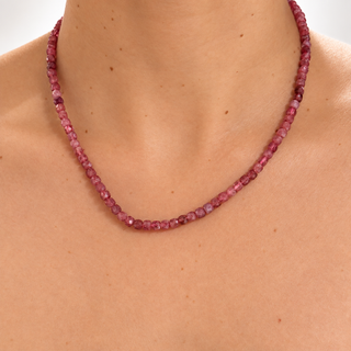Pink Tourmaline Necklace