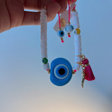 Load image into Gallery viewer, Guardian Eye &amp; Fortune Amulet Bracelet – Summer Chic, Energy &amp; Protection
