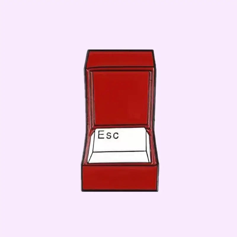 Enamel Esc Pin