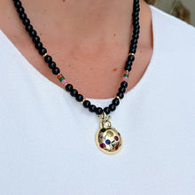 Load image into Gallery viewer, A Symbol of Luck &amp; Protection - Ladybug Onyx Necklace
