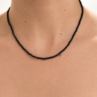 Black Spinel Necklace