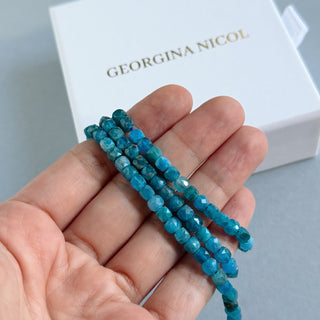Blue Apatite Necklace