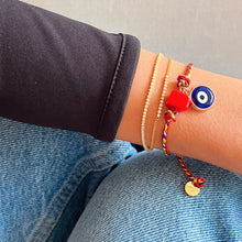 Load image into Gallery viewer, Protection &amp; Energy Bracelet – Evil Eye Charm for Good Vibes
