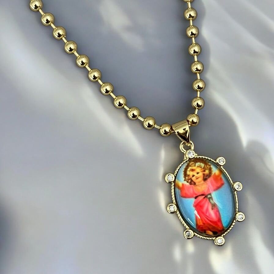 Divine Protection Necklace – Divine Child Jesus