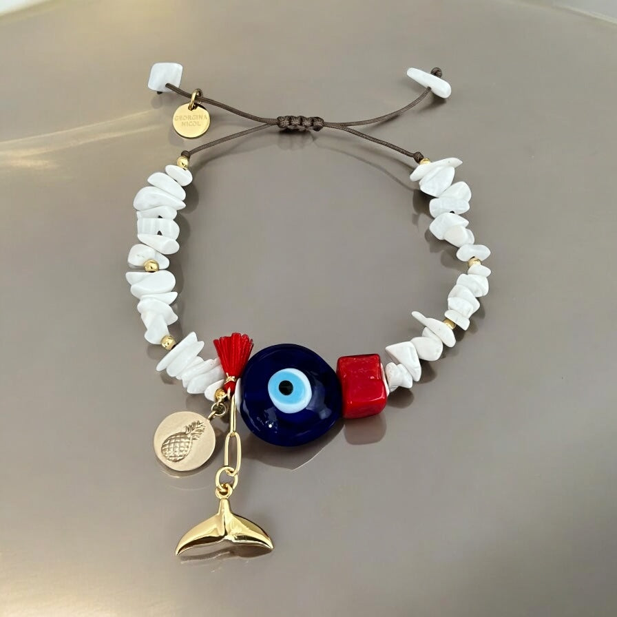 Beach Energy & Protection Bracelet – One-of-a-Kind