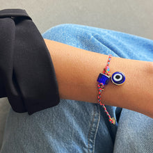 Load image into Gallery viewer, Guardian of Your Energy – Evil Eye Bracelet for Protection &amp; Balance
