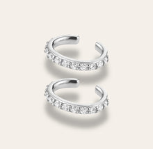 Load image into Gallery viewer, Clear Cz Ear Cuff Silver
