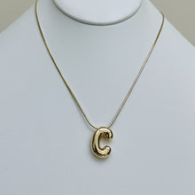Load image into Gallery viewer, C Initial Necklace
