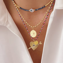 Load image into Gallery viewer, Guided by the Heart – Arrow Necklace for Bold Love
