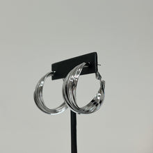 Load image into Gallery viewer, Sydney Hoop Earrings Silver
