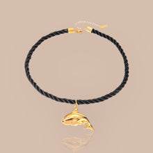 Load image into Gallery viewer, Shark Cord Necklace
