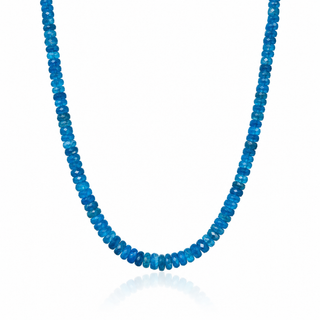 Blue Apatite Necklace