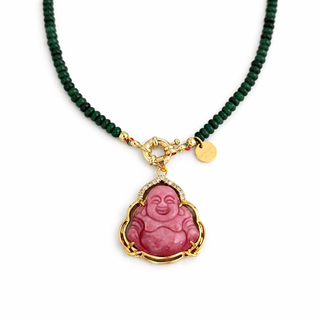 Jade Buddha Necklace