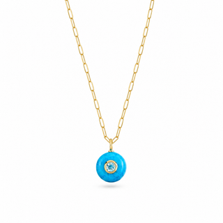 Azure Howlite Necklace