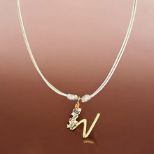 Load image into Gallery viewer, Wisdom Within – Initial W Necklace

