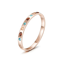 Load image into Gallery viewer, Colorful Cz Hinge Bangle
