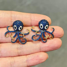 Load image into Gallery viewer, Ocean Energy Octopus Earrings
