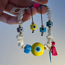Load image into Gallery viewer, Protected, Blessed &amp; Unstoppable – Evil Eye &amp; Cornicello Bracelet
