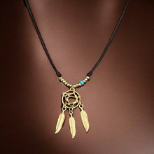 Load image into Gallery viewer, Protected Dreams – Dreamcatcher Necklace
