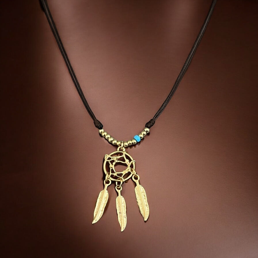 Protected Dreams – Dreamcatcher Necklace