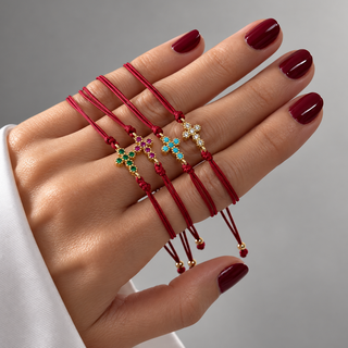 Protection Cross Bracelet