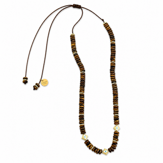 Nazar Tiger’s Eye Necklace