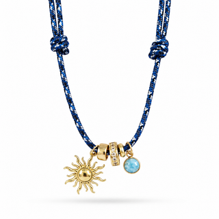 Soleil Larimar Necklace