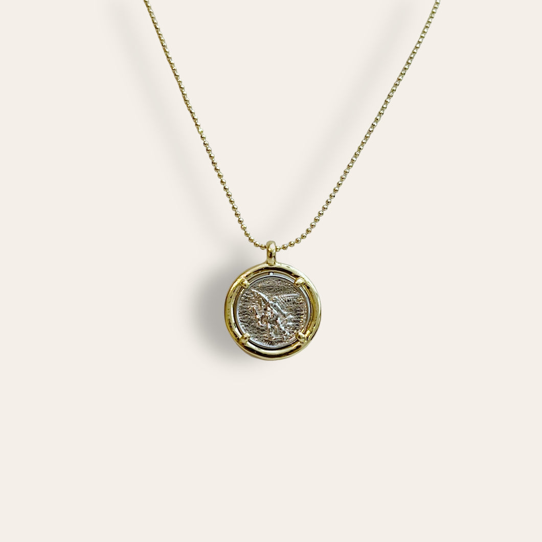 Saint Michael Archangel Medal Necklace