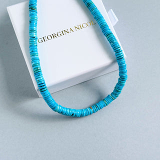 Turquoise Howlite Necklace