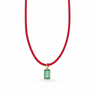 Émeraude Cord Necklace