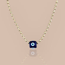 Load image into Gallery viewer, Feel the Power of Protection Greek Eye Necklace
