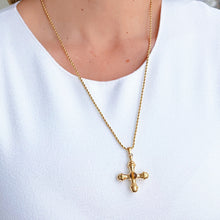 Load image into Gallery viewer, Protection Vintage Cross Necklace

