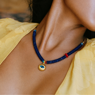 Nazar Lapis Lazuli Necklace