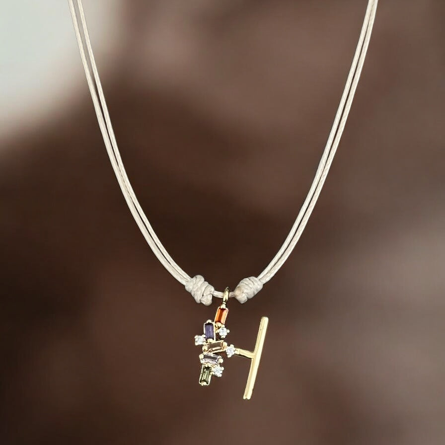 Honor Your Light – Initial H Necklace