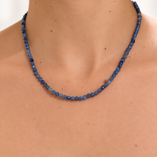 Kyanite Beaded Necklace