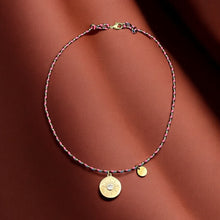 Load image into Gallery viewer, Energy &amp; Vitality – Golden Sun Coin Necklace
