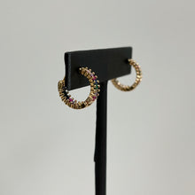 Load image into Gallery viewer, Colorful Hoop Earrings
