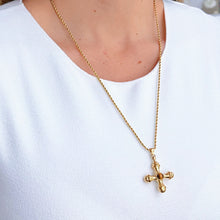 Load image into Gallery viewer, Protection Vintage Cross Necklace
