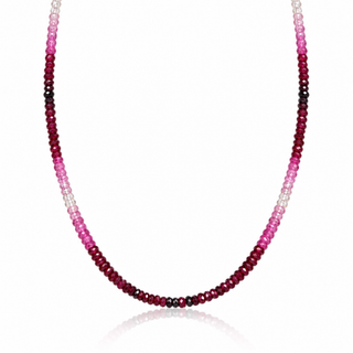 Ruby Shaded Necklace