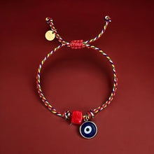Load image into Gallery viewer, Protection &amp; Energy Bracelet – Evil Eye Charm for Good Vibes
