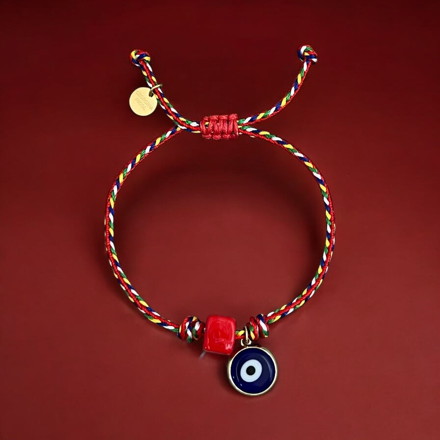 Protection & Energy Bracelet – Evil Eye Charm for Good Vibes